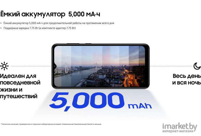 Usb flash Samsung Galaxy A02 Core 1/32GB синий [SM-A022GZBBSER]