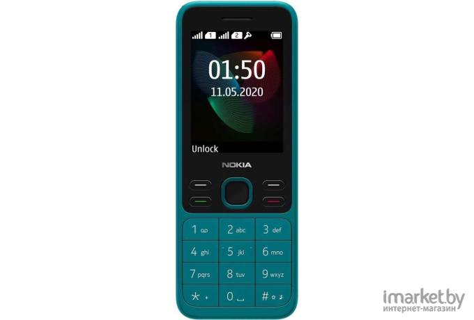 Мобильный телефон Nokia 150 DS Cyan [16GMNE01A04]