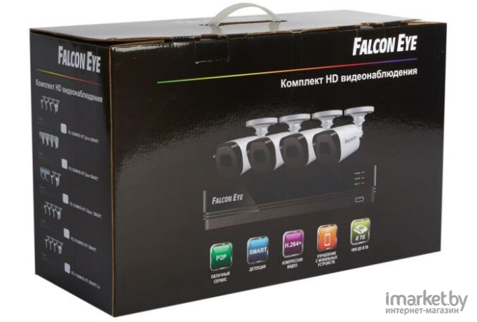 Комплект видеонаблюдения Falcon Eye FE-104MHD KIT Light SMART