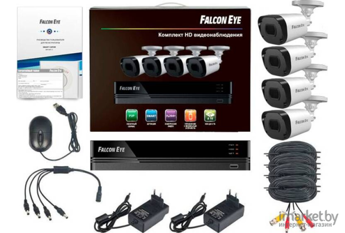 Комплект видеонаблюдения Falcon Eye FE-104MHD KIT Light SMART