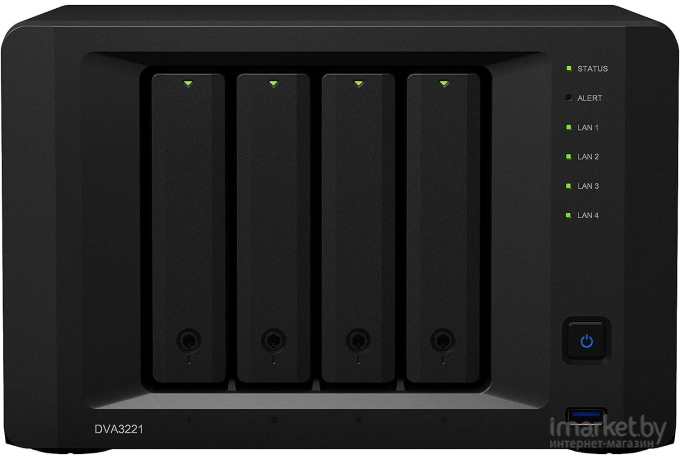 Видеорегистратор наблюдения Synology DVA3221