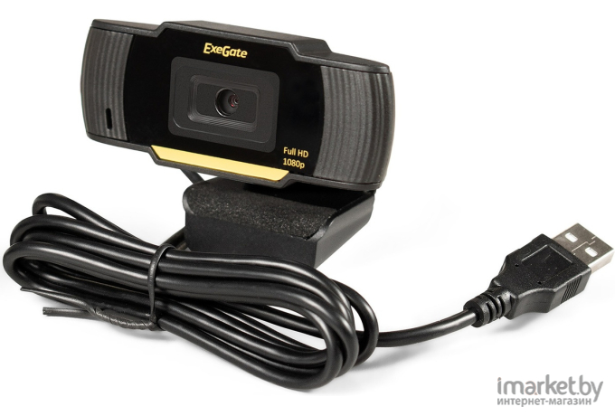 Web-камера ExeGate GoldenEye C920 Full HD [EX286182RUS]