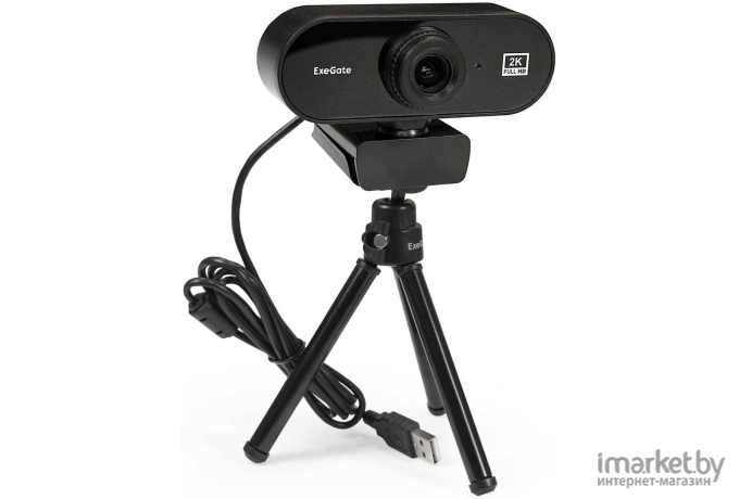 Web-камера ExeGate Stream C940 2K T-Tripod [EX287380RUS]