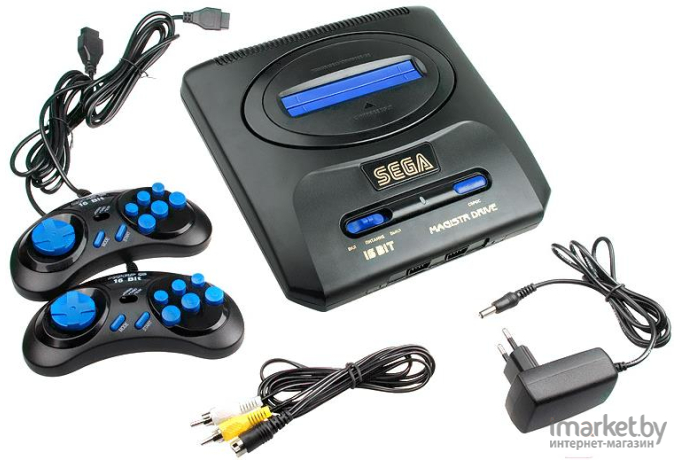 Игровая приставка SEGA Magistr Drive 2 252 игры 16 bit ConSkDn98 [SMD2-252]