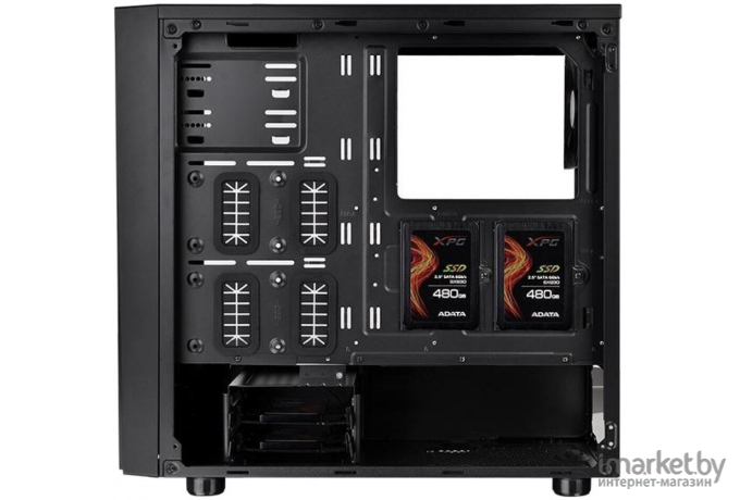 Корпус для компьютера Thermaltake Case Tt Versa J21 TG [CA-1K1-00M1WN-00]