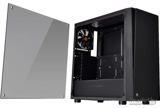 Корпус для компьютера Thermaltake Case Tt Versa J21 TG [CA-1K1-00M1WN-00]