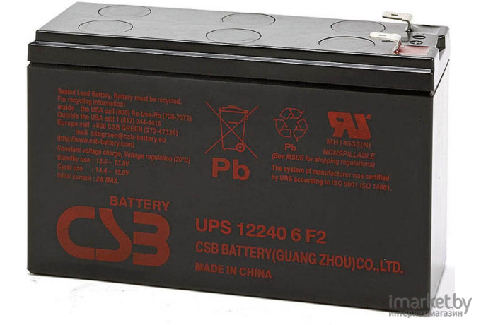 Аккумулятор для ИБП CSB UPS12240 6 F2