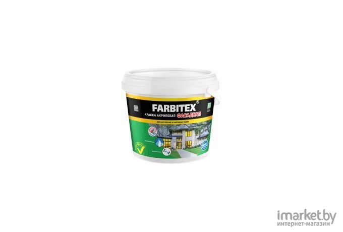 Краска Farbitex Фасадная 25 кг