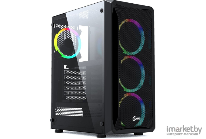 Корпус Powercase Mistral Z4 Mesh RGB (CMIZB-R4)