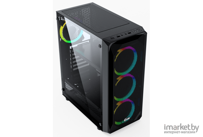 Корпус Powercase Mistral Z4 Mesh RGB (CMIZB-R4)