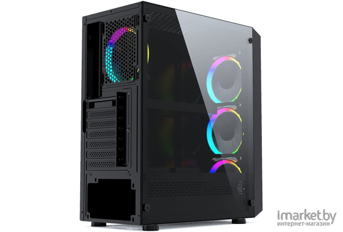 Корпус Powercase Mistral Z4 Mesh RGB (CMIZB-R4)