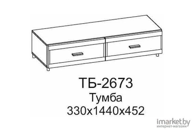 Тумба Лером Камелия ТБ-2673-ГС-К гикори джексон светлый/комбинированный венге