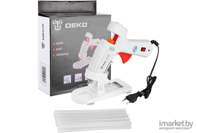 Термоклеевой пистолет Deko DKGG100 SET4 [063-4971]