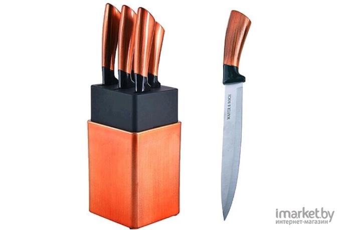 Набор ножей Mayer&Boch 29769 4пр + подставка