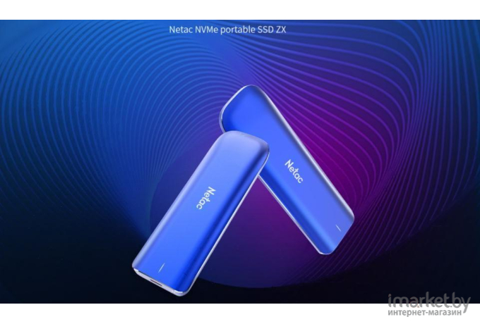 Внешний SSD Netac External ZX USB 3.2 [NT01ZX-001T-32BL]