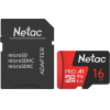 Карта памяти Netac MicroSD card P500 Extreme Pro 16GB [NT02P500PRO-016G-R]