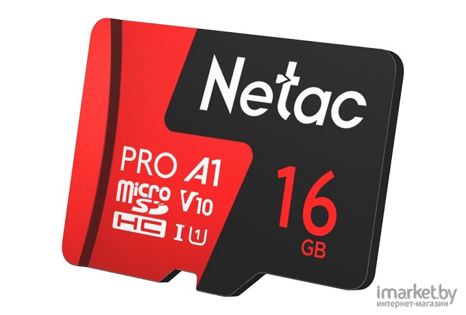 Карта памяти Netac MicroSD card P500 Extreme Pro 16GB [NT02P500PRO-016G-R]