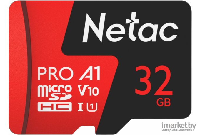 Карта памяти Netac MicroSD card P500 Extreme Pro 32GB [NT02P500PRO-032G-R]