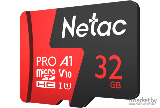 Карта памяти Netac MicroSD card P500 Extreme Pro 32GB [NT02P500PRO-032G-R]