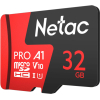 Карта памяти Netac MicroSD card P500 Extreme Pro 32GB [NT02P500PRO-032G-R]