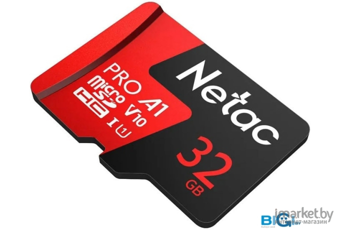 Карта памяти Netac MicroSD card P500 Extreme Pro 32GB [NT02P500PRO-032G-R]