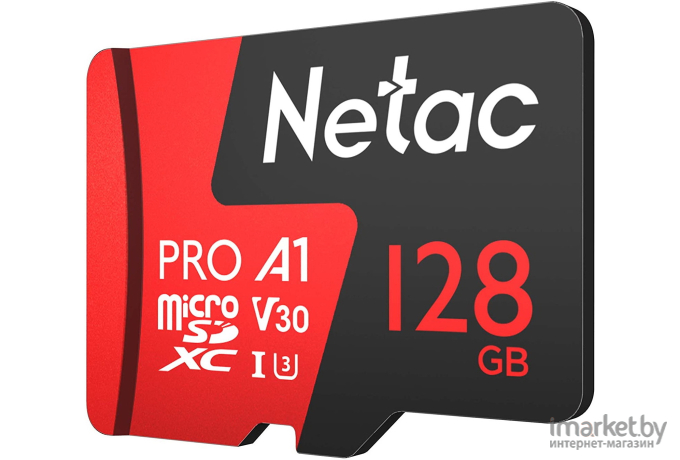 Карта памяти Netac MicroSD P500 Extreme Pro 128GB [NT02P500PRO-128G-S]