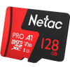 Карта памяти Netac MicroSD P500 Extreme Pro 128GB [NT02P500PRO-128G-S]