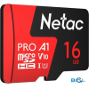 Карта памяти Netac MicroSD P500 Extreme Pro 16GB [NT02P500PRO-016G-S]