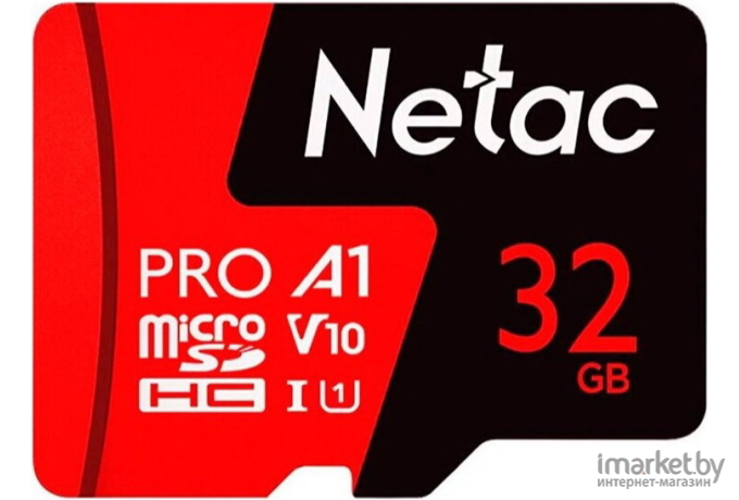 Карта памяти Netac MicroSD P500 Extreme Pro 32GB [NT02P500PRO-032G-S]