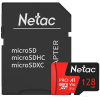 Карта памяти Netac MicroSD card P500 Extreme Pro 128GB [NT02P500PRO-128G-R]