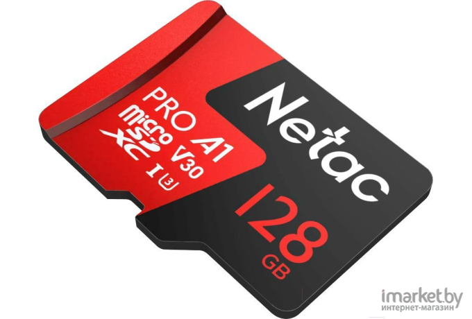 Карта памяти Netac MicroSD card P500 Extreme Pro 128GB [NT02P500PRO-128G-R]