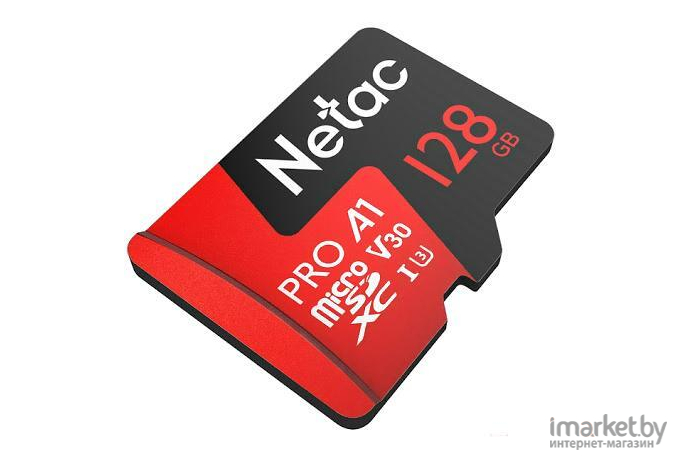 Карта памяти Netac MicroSD card P500 Extreme Pro 128GB [NT02P500PRO-128G-R]