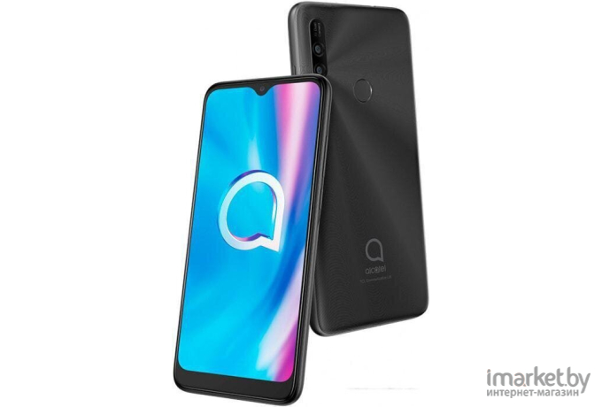 Мобильный телефон Alcatel 1SE light 4087U серый [4087U-2AALRU12]