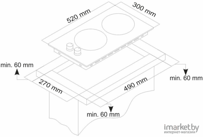 Варочная панель Simfer H30V20M416