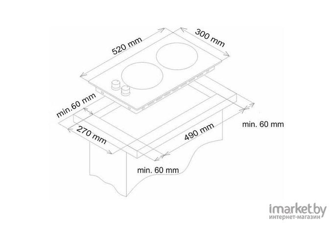 Варочная панель Simfer H30V20M516