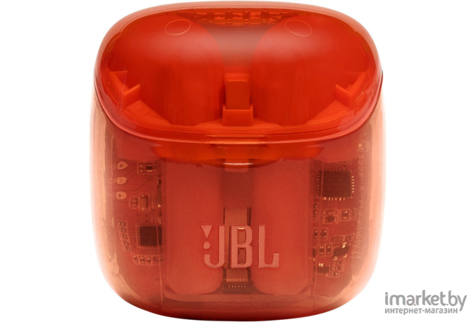 Наушники JBL Tune 225 TWS Ghost Edition оранжевый [jblt225twsghosto]