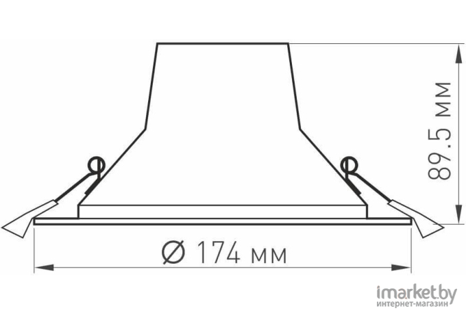 Светильник Downlight Arlight 025143(1)