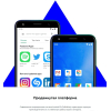 Мобильный телефон BQ-Mobile 5533G Fresh Sea Wave Blue [86188761]