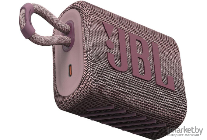 Портативная акустика JBL GO 3 розовый [JBLGO3PINK]