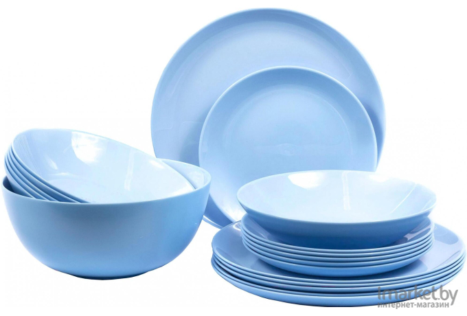 Набор столовой посуды Luminarc Diwali light blue [P2961]