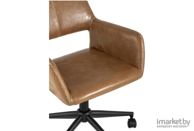 Офисное кресло Stool Group Филиус экокожа коричневый [FILIUS]