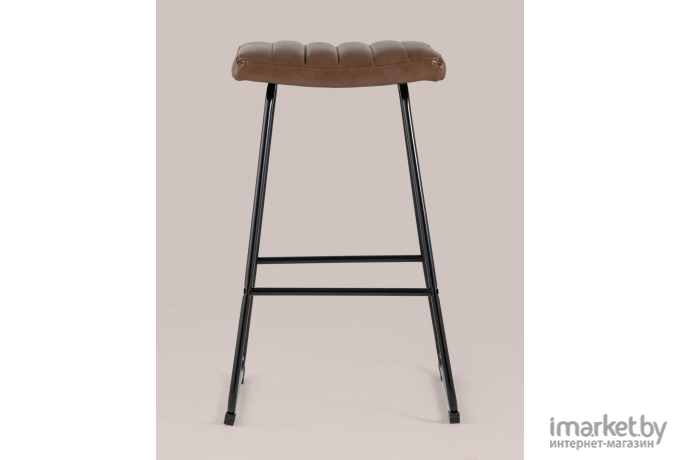 Барный стул Stool Group Ковбой экокожа коричневый [SADDLEBAR BROWN]