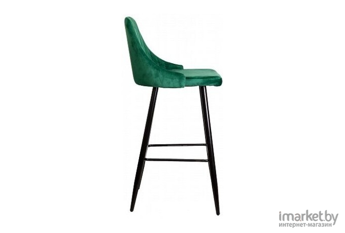 Барный стул Седия Megan-2 зеленый велюр HLR56/черный