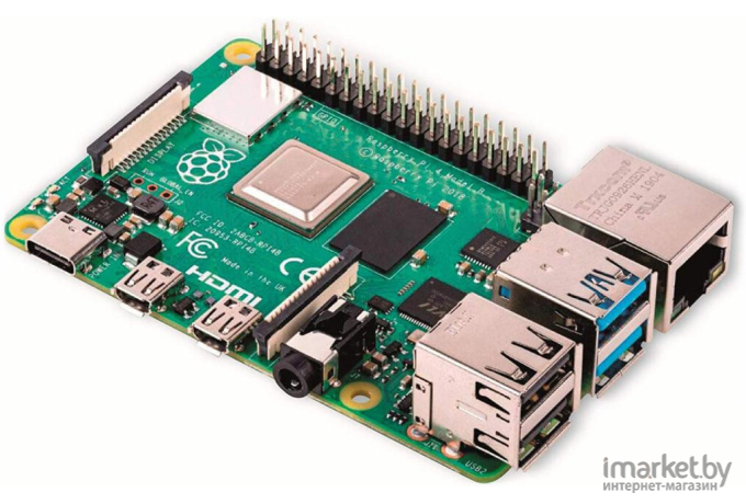 Компьютер Raspberry Pi 4 Model B 4Gb [44589]