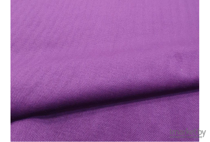 Диван Mebelico Мэдисон Long 69 микровельвет черный/фиолетовый [106166]