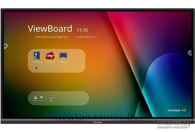 Информационная панель ViewSonic IFP7550-3 Black