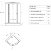 Душевой уголок Triton Лайт A 100x100