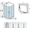 Душевая кабина WeltWasser WW500 Werra 1001