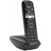 Радиотелефон DECT Gigaset AS690 RUS SYS  АОН черный [S30852-H2816-S301]