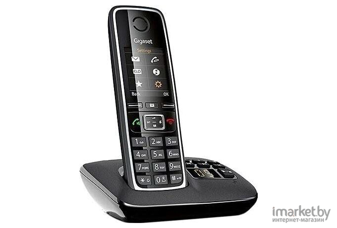 Радиотелефон DECT Gigaset C530A RUS черный [S30852-H2532-S301]